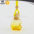 wholesale empty glass apple-shaped car perfume bottle